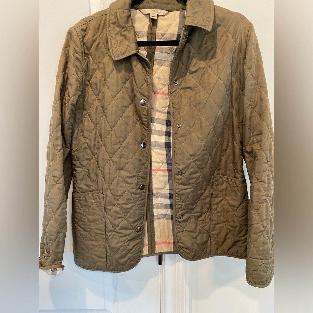 Quilted Burberry Jacket